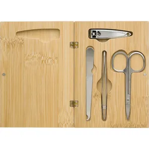 Set Manicure in Bambù Personalizzato per Uso Promozionale - Product Image 1