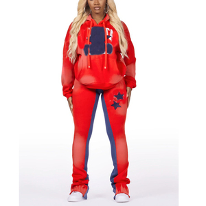 Conjunto Deportivo para Mujer, Chándal de Material Reciclado, Suave, Cómodo y Transpirable para Entrenamiento, Correr y Hacer Ejercicio - Product Image 1