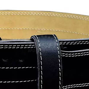 Ceinture de musculation de haute qualité avec logo personnalisé, soutien dorsal, ceinture de musculation, ceinture de musculation en cuir de vache - Product Image 6