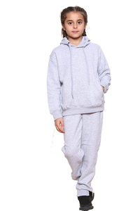 Chándales deportivos de alta calidad para niños y jóvenes de color gris brezo para invierno, fabricación de diseños personalizados, chándales de felpa francesa para jóvenes - Product Image 5