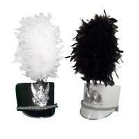 Brandneue maßge schneiderte Big Duster mit rosa Hackle Plume gefärbten Muster für Shako Pompons Neueste Design Großhandel