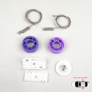 BWR5261 Power <b>Window</b> Regulator Repair Kit Rear for Continental MK1 GT GTC 3W 393 394 2003-2011 Coupe Convertible - Product Image 1