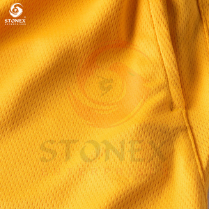 Pantalones cortos de béisbol de malla doble lisos retro con estampado personalizado para hombre - Product Image 5