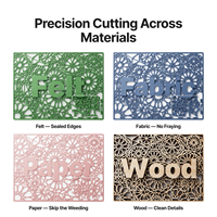Cortadora y Grabadora Láser 4 en 1 XTool M2 para Letreros Acrílicos, Manualidades en Madera y Estudios Creativos
