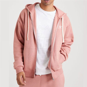 Sweat à capuche zippé pour homme, poids lourd, personnalisé, vente en gros, sweat à capuche zippé intégral pour homme, polaire, logo personnalisé, OEM/ODM - Product Image 1