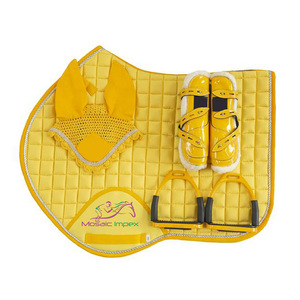 Mosaic Impex, venta al por mayor de alta calidad, equipo de equitación, juego de almohadillas para SILLÍN, botas de cepillado, camisas de equitación, hecho en Pakistán - Product Image 2