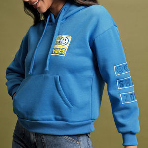 2025 Nueva venta superior Sudadera con capucha Premium para mujer Ropa de moda con logotipo personalizado hecho a medida - Product Image 4