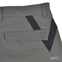 Pantalones Deportivos Color Caqui para Hombre HH Golf con Cierre de Botón, 100% Algodón, Diseño Liso