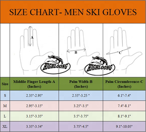 Cómodos guantes de esquí hechos a medida para hombres Guantes de esquí de invierno Hecho en Pakistán Guantes de esquí - Product Image 6
