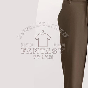 Pantalones Chinos de Corte Regular para Hombre, Marca FANTASY WEAR, OEM, Alta Calidad y Personalizados, Certificación CE - Product Image 3