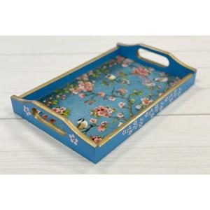 ถาดเสิร์ฟอาหารไม้แท้สไตล์คลาสสิกถาดเก็บของในห้องครัว - Product Image 6