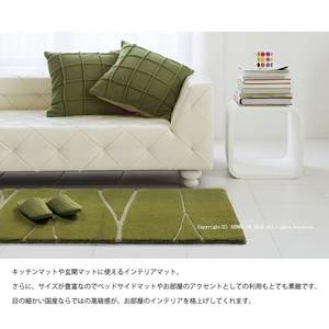 M + Home harning เสื่อประตูภายในประมาณสีเขียวขนาด45X70ซม. - Product Image 2