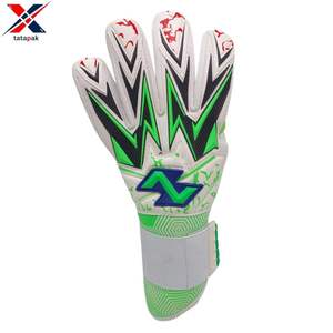 Gants de gardien de but pour enfants en cuir léger de haute qualité, protection confortable des doigts, couleurs personnalisées, tailles ajustables, boucle à crochets - Product Image 6