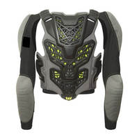 Veste de sécurité de motocross respirante à séchage rapide avec logo personnalisé imprimé en polyester imperméable à LED - POWER HINT