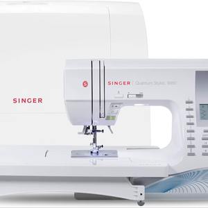 Máquina de Coser Computarizada SINGERS Quantum Stylist 9960 Original, Nueva, para Coser Metal y Plástico, con Mesa de Extensión y Estuche Rígido - Product Image 2