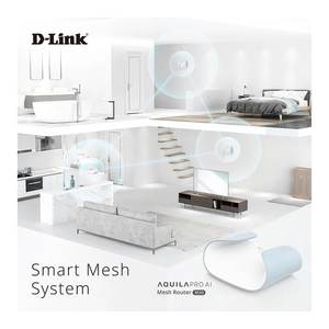 Router Mesh de Doble Banda D-Link Aquila PRO AI AX3000 Blanco y Azure M30 E 0935310 - Product Image 5