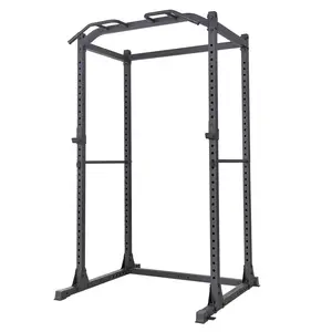 Support de squat d'haltérophilie de gymnastique à domicile capacité de 1200 lb cages de puissance d'entraînement de force