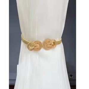 Elegantes ganchos de amarre para cortinas con cortinas de Metal y cortinas decorativas de Color dorado, decoración de ventanas interiores - Product Image 6