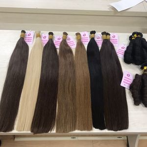 Extensión de cabello humano virgen vietnamita Remy, a granel, precio al por mayor, alta calidad - Product Image 4