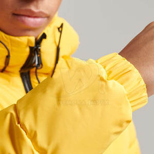 Chaqueta de Invierno con Capucha para Hombre, Impermeable, Ligera, para Uso en Exteriores, con Logotipo Frontal, Ecológica - Product Image 4