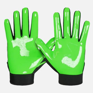 Conception personnalisée professionnelle Rugby Équipement de football américain Gants de football pour hommes Gants de récepteurs américains - Product Image 2