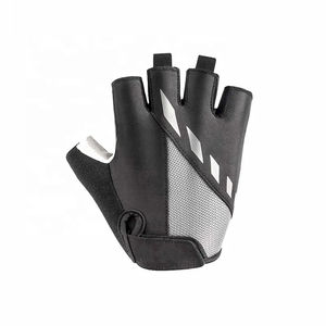 Gants de sport respirants personnalisés pour l'entraînement sportif Gants de cyclisme à doigts courts Gants de vélo à demi-doigt - Product Image 2