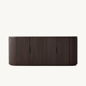 <span class=keywords><strong>Buffet</strong></span> scandinave personnalisé <span class=keywords><strong>Buffet</strong></span> design moderne de luxe Table console <span class=keywords><strong>Buffet</strong></span> sculpté en bois de chêne <span class=keywords><strong>massif</strong></span> pour le salon - Product Image 4