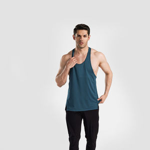 Camiseta Deportiva de Gimnasio para Hombre, Ropa Deportiva, Camiseta de Entrenamiento de Secado Rápido, Chalecos para Hombre, Camiseta sin Mangas, Nuevo Diseño Transpirable, 100% Algodón - Product Image 2