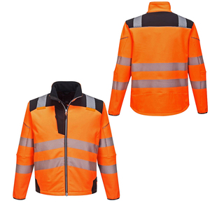Imperméable Construction industrielle ANSI classe 2 haute visibilité veste de travail d'hiver LED Flash réfléchissant sécurité Logo personnalisé pour les hommes - Product Image 6