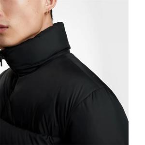 Dernière mode Veste matelassée pour hommes de haute qualité avec logo personnalisé Matériau en toile Col montant Vêtements de rue et manteau d'hiver pour l'extérieur - Product Image 5