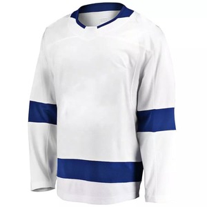 Maillot de hockey unisexe sublimé de haute qualité, respirant, imperméable, Logo personnalisé, service OEM de haute qualité pour l'entraînement en équipe sur glace - Product Image 3