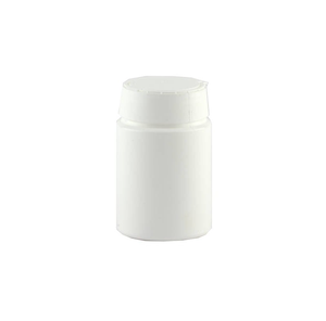 Boîte en plastique blanche de qualité supérieure pour capsules de poudre, compléments alimentaires, boîte en plastique pour suppléments de calcium, flacon vide pour médicaments en plastique - Product Image 1