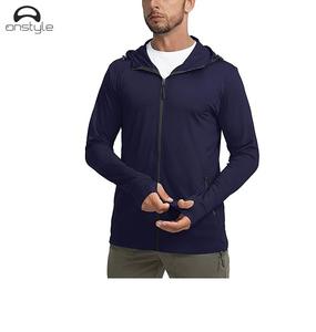 Sweat à capuche en jersey doublé personnalisé pour hommes OEM coupe-vent imperméable de haute qualité prix bon marché Onstyle Sports - Product Image 1