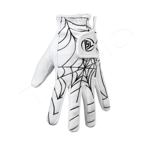 Proporcionar servicio de fotografía de diseño gratuito PU Palm Spandex Back Golf Accesorios Guante Gran agarre Mano izquierda Guantes de golf - Product Image 1