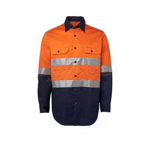 ชุดยูนิฟอร์มนิรภัยสะท้อนแสงกันน้ำ ANSI Class 1 แบบปรับแต่งได้ พร้อมโลโก้สั่งทำสำหรับทีมงาน บริการ OEM ดีไซน์กระเป๋าหลายช่อง - Product Image 2