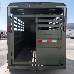Semirremolque de plataforma plana de 80 toneladas y 18 m de segunda mano para transporte de ganado con motor, modelo 2023, en venta - Product Image 1