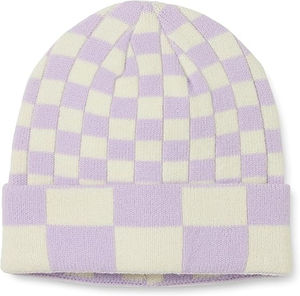 หมวกบีนนี่ผ้าขนแกะสำหรับผู้ชายหมวกพิมพ์ลายโลโก้แบบปักลายสำหรับชายหาดผลิตตามสั่ง - Product Image 1