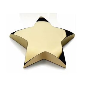 Prensa Papel Multifuncional Ecológico de Aluminio con Forma de Estrella, Estilo Vintage, Personalizado para Decoración de Mesa del Hogar, Chapado en Oro - Product Image 6