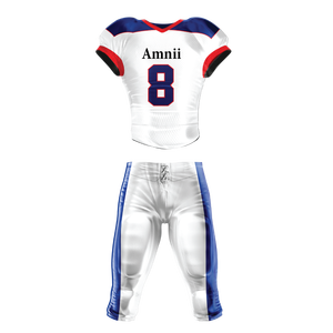 เสื้อฟุตบอลอเมริกันคุณภาพสูง ระบายอากาศได้ดี ผลิตจากโพลีเอสเตอร์ 100% พร้อมโลโก้ด้านหน้า สำหรับชุดยูนิฟอร์มทีมฟุตบอล - Product Image 1