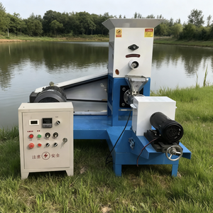 多用途水产挤出机虾饲料制造商宠物食品加工机 - Product Image 2