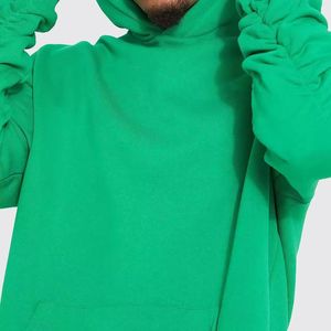 ชุดวอร์มโอเวอร์ไซส์ผู้ชายผ้าคอตตอน100% 500 GSM มีฮู้ดสำหรับฤดูหนาว - Product Image 6