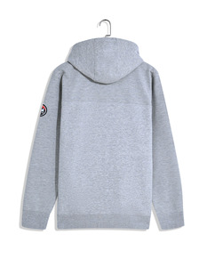 Sudadera con Capucha de Forro Polar de Primera Calidad para Hombre al por Mayor, Cremallera Personalizada con Estampado DTF, Técnica de Bordado con Capucha, Temporada de Invierno - Product Image 2