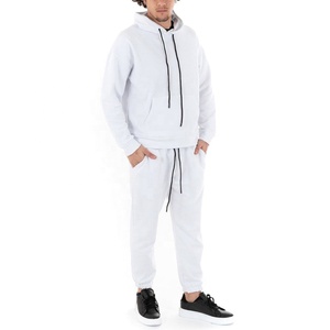 Nouveau survêtement personnalisé ensemble de jogging haute qualité Logo hommes pantalons de survêtement et sweat à capuche ensemble 100% coton survêtement pour hommes - Product Image 2