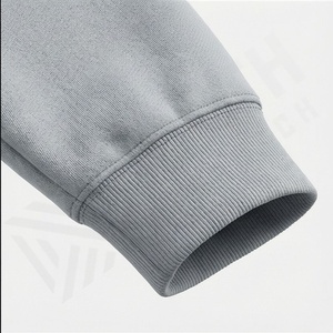 Ensemble de survêtement pour homme élégant, respirant, surdimensionné, jogging, vente en gros, ensemble deux pièces, sweat-shirt et pantalon, logo personnalisé, costume de sport décontracté - Product Image 6