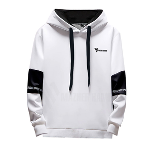 Mode unisexe sweats à capuche en gros coton vierge pull à capuche Logo personnalisé Streetwear tenue décontractée - Product Image 1