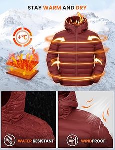 Chaqueta de Plumón para Hombre 2025, Ecológica, Transpirable, de Secado Rápido, Personalizable, con Cuello Alto, Logotipo Frontal, Manga Larga, Invierno, Venta al Por Mayor - Product Image 4