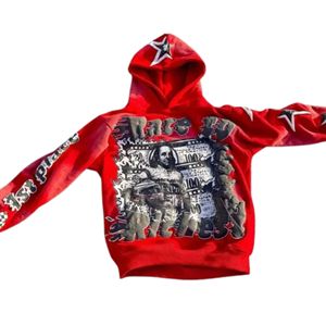 Sweats à capuche 100% coton pour hommes pour l'hiver Sweatshirts à impression personnalisée de haute qualité - Product Image 1