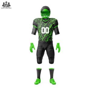 Fabricant d'uniformes de football américain 2026 |   Maillot et pantalon d'équipe personnalisés |   Manches courtes respirantes grande taille |   Approvisionnement en gros - Product Image 2