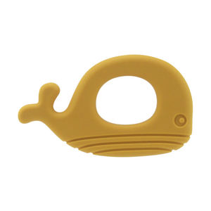 Dernier modèle 2026, Anneau de dentition pour bébé en silicone souple sans BPA, Jouet baleine, Comestible, Couleur personnalisable, Unisexe, Haute qualité - Product Image 3