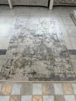 Tapis GOLDENMOON Moderne Semi-Classique Oriental 100% Polyester Tissé à la Machine Turc Imprimé Animal à Poil Moyen Thermosoudé